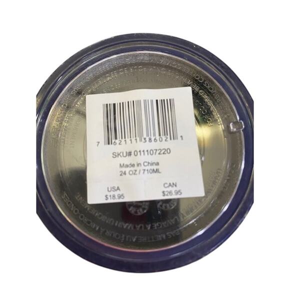 Starbucks 2019 Green Glitter 24 oz Cold Cup Venti Tumbler - Picture 4 of 4